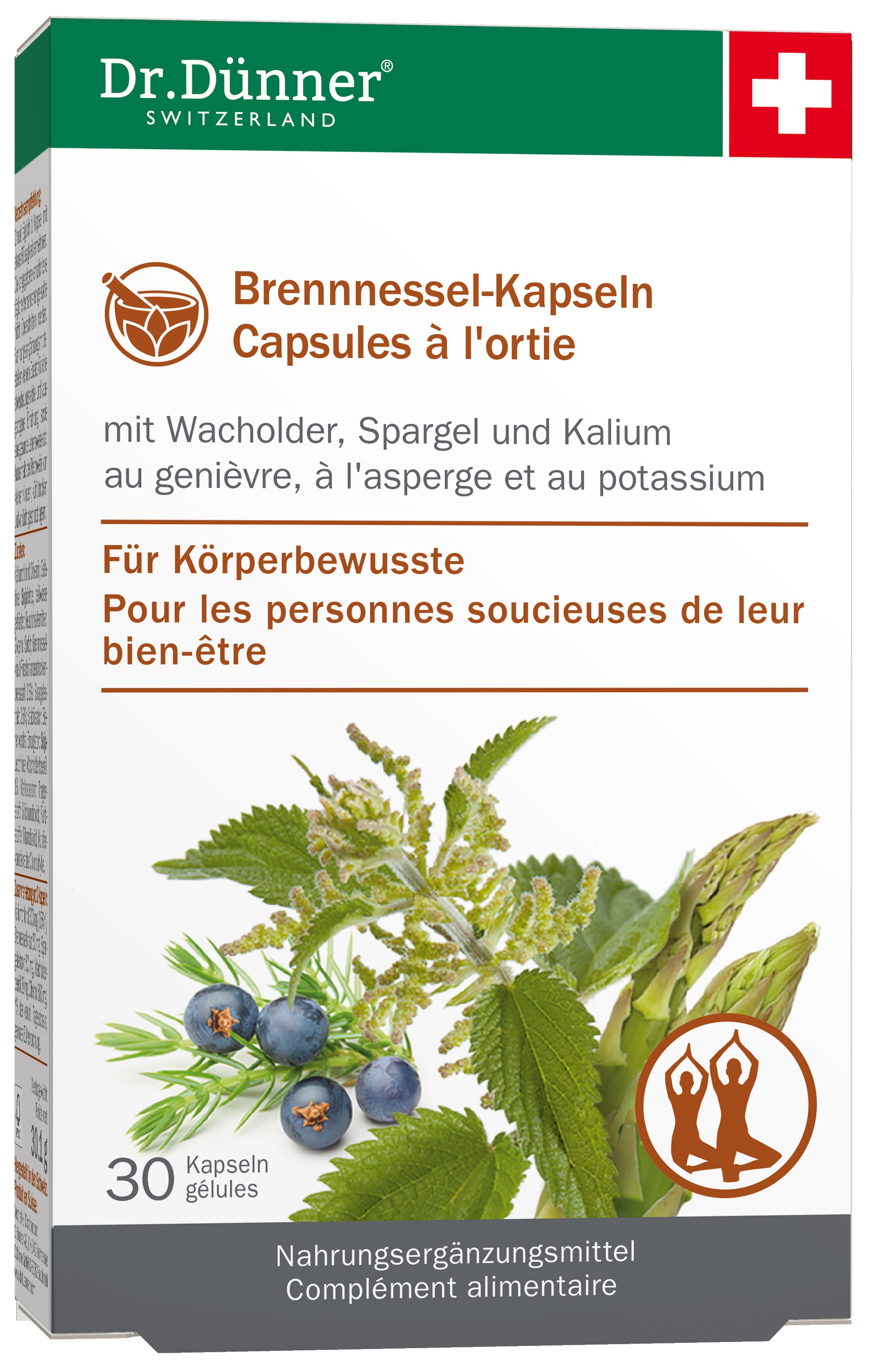 DUENNER Brennnessel Kaps Blist 30 Stk