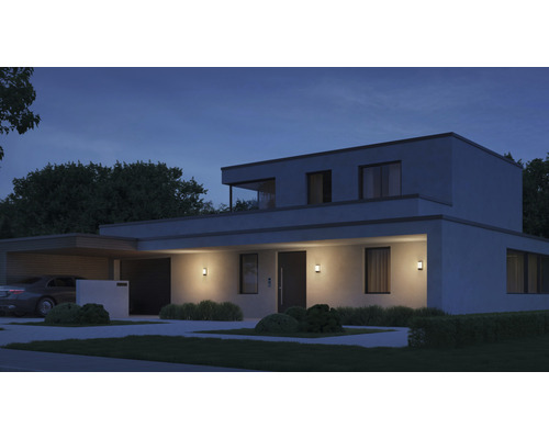 Steinel buitenwandlamp 6,6 W 23,5x11,6 cm L271 DIGI SC antraciet