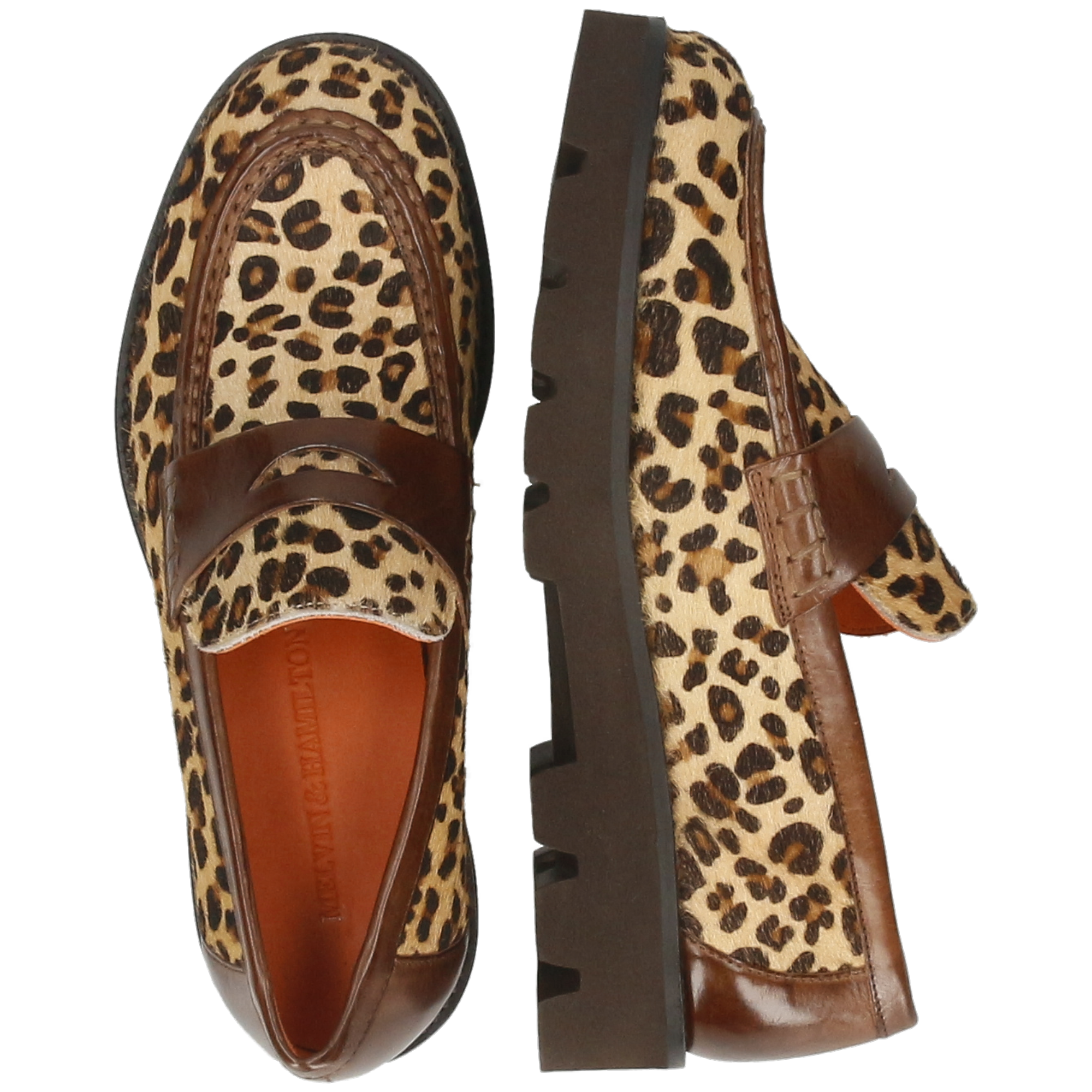 JADE 61 - Mocassins à semelle plateforme | Marron