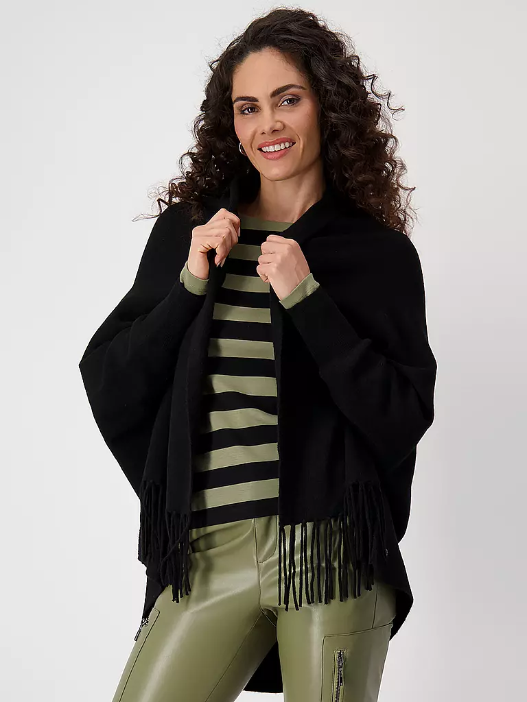 MONARI Strickjacke schwarz