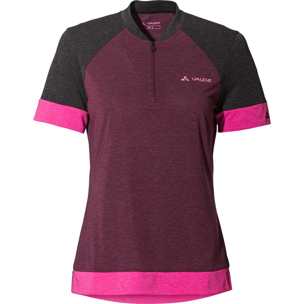 VAUDE Altissimo Q-Zip Radtrikot Damen cassis