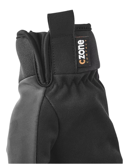 Hestra Czone Mistral 5-Finger cykelhandske vinter Dark Grey