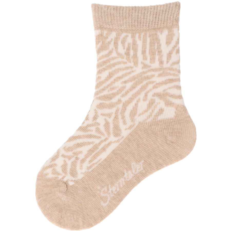 Sterntaler Socken 3er-Pack Afrika ecru