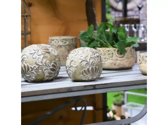 Boule décorative motifs 