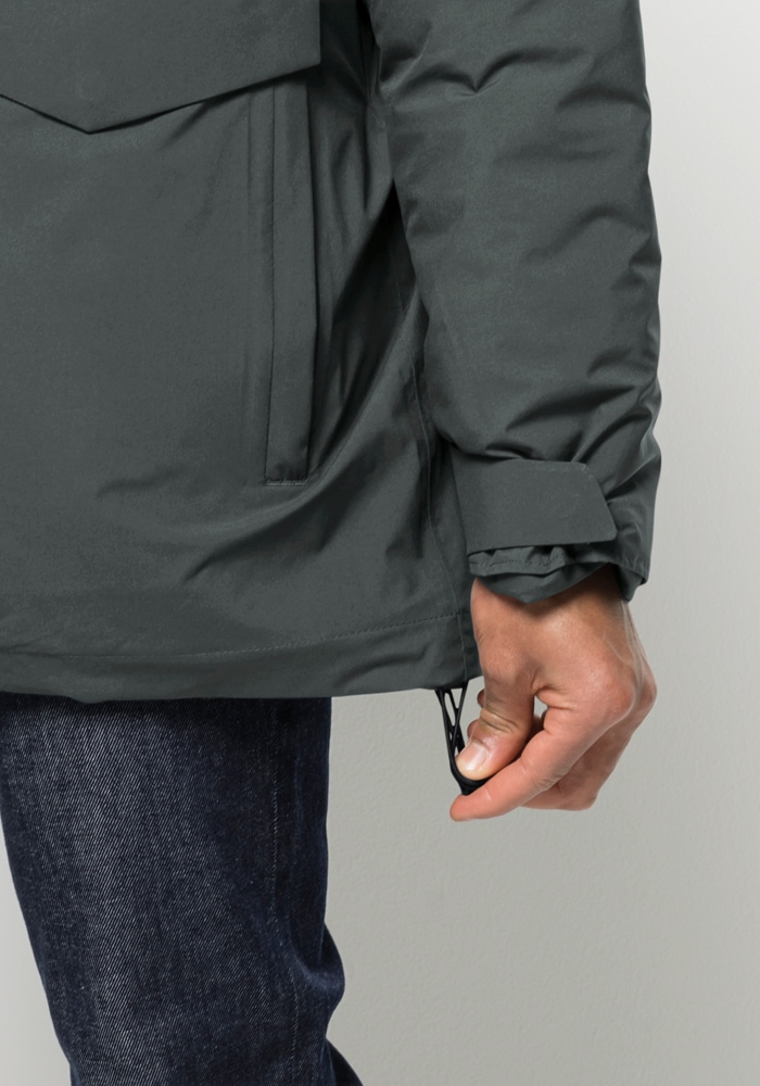 Jack Wolfskin Funktionsparka »KOENIGSBAU PARKA M« mit Kapuze