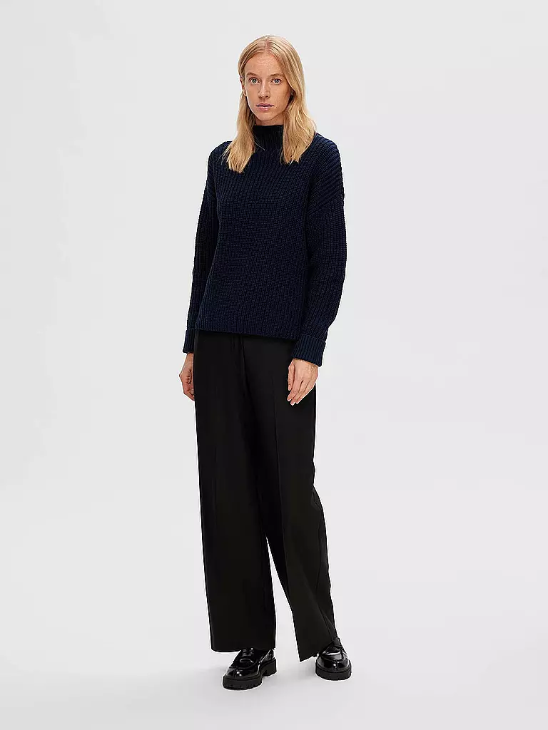 SELECTED FEMME Pullover SLFSELMA dunkelblau