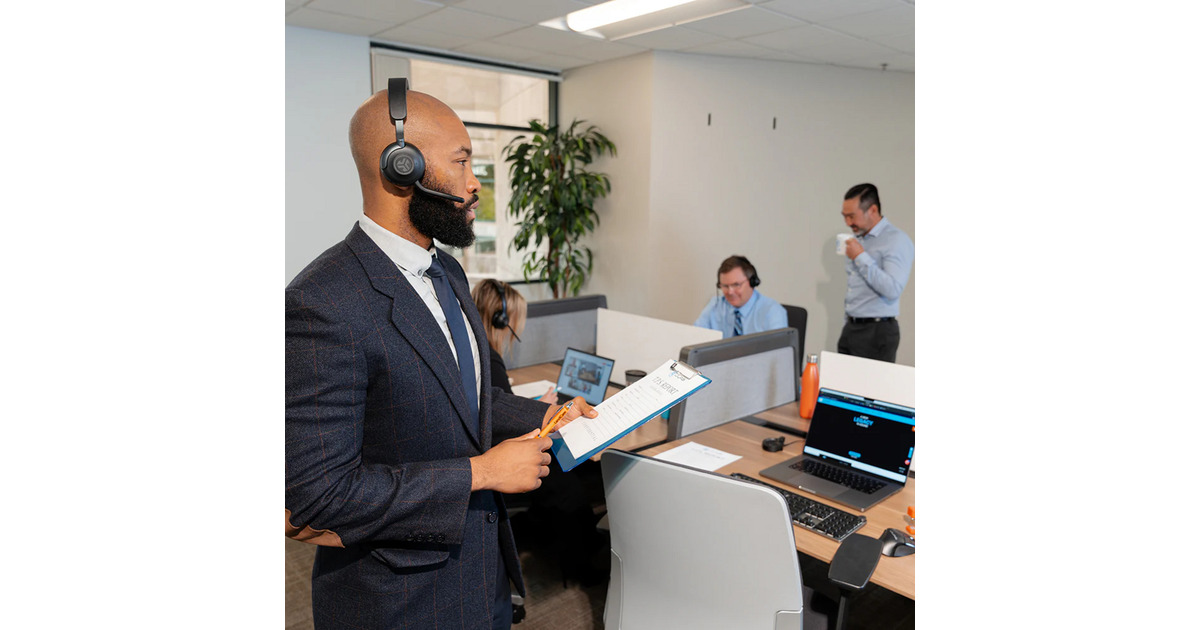 JLabEpic Work ANC Wireless On-Ear Headset    (Zwart, USB-C / Bluetooth)