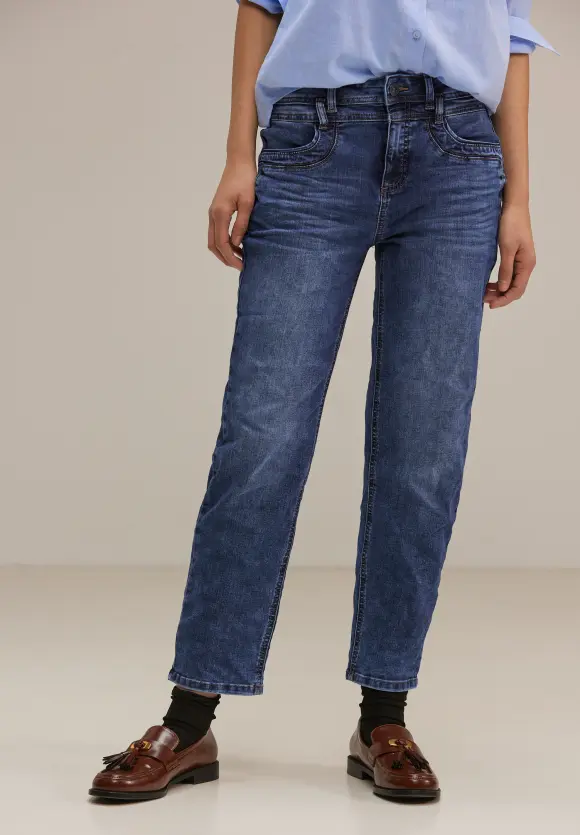 Casual Fit Jeans - authentic indigo wash