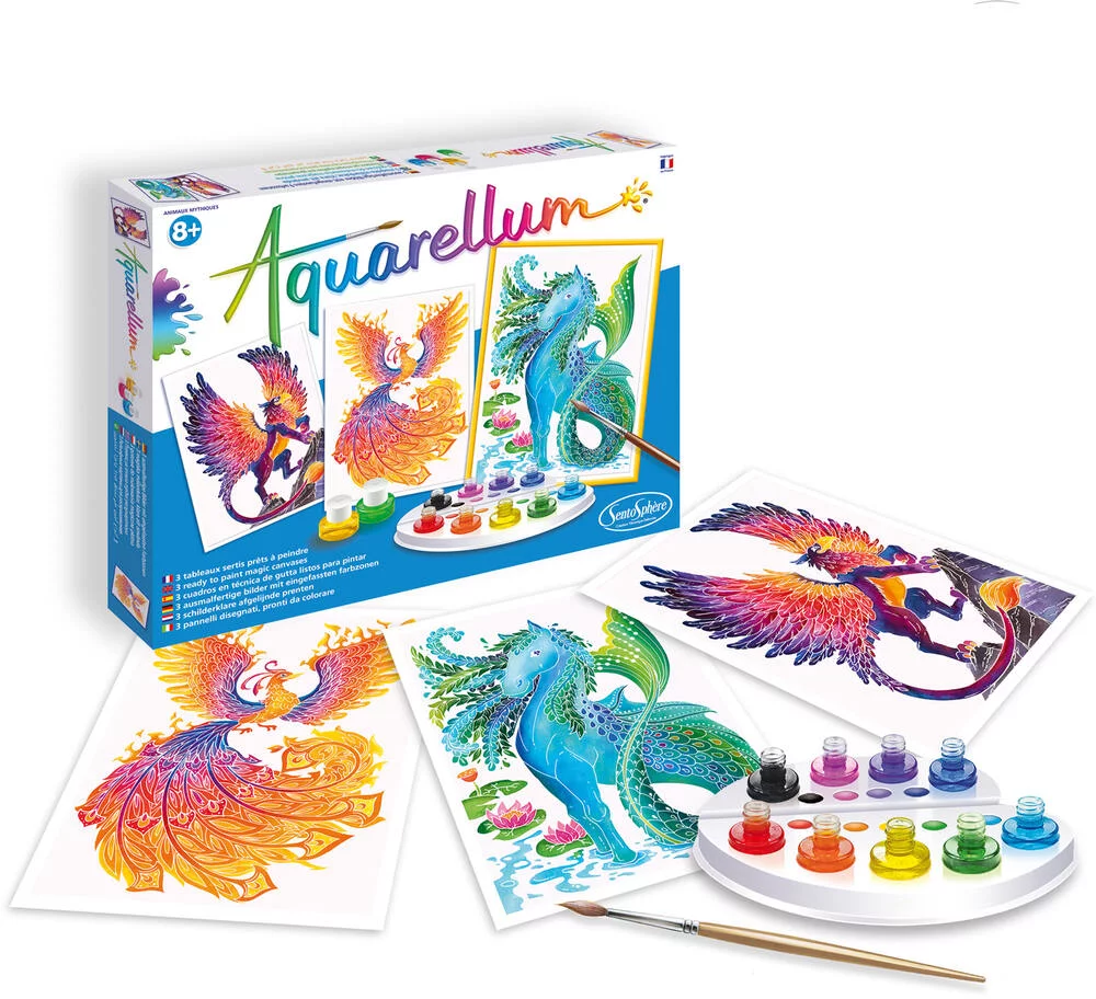 AQUARELLUM ANIMAUX MYTHIQUES