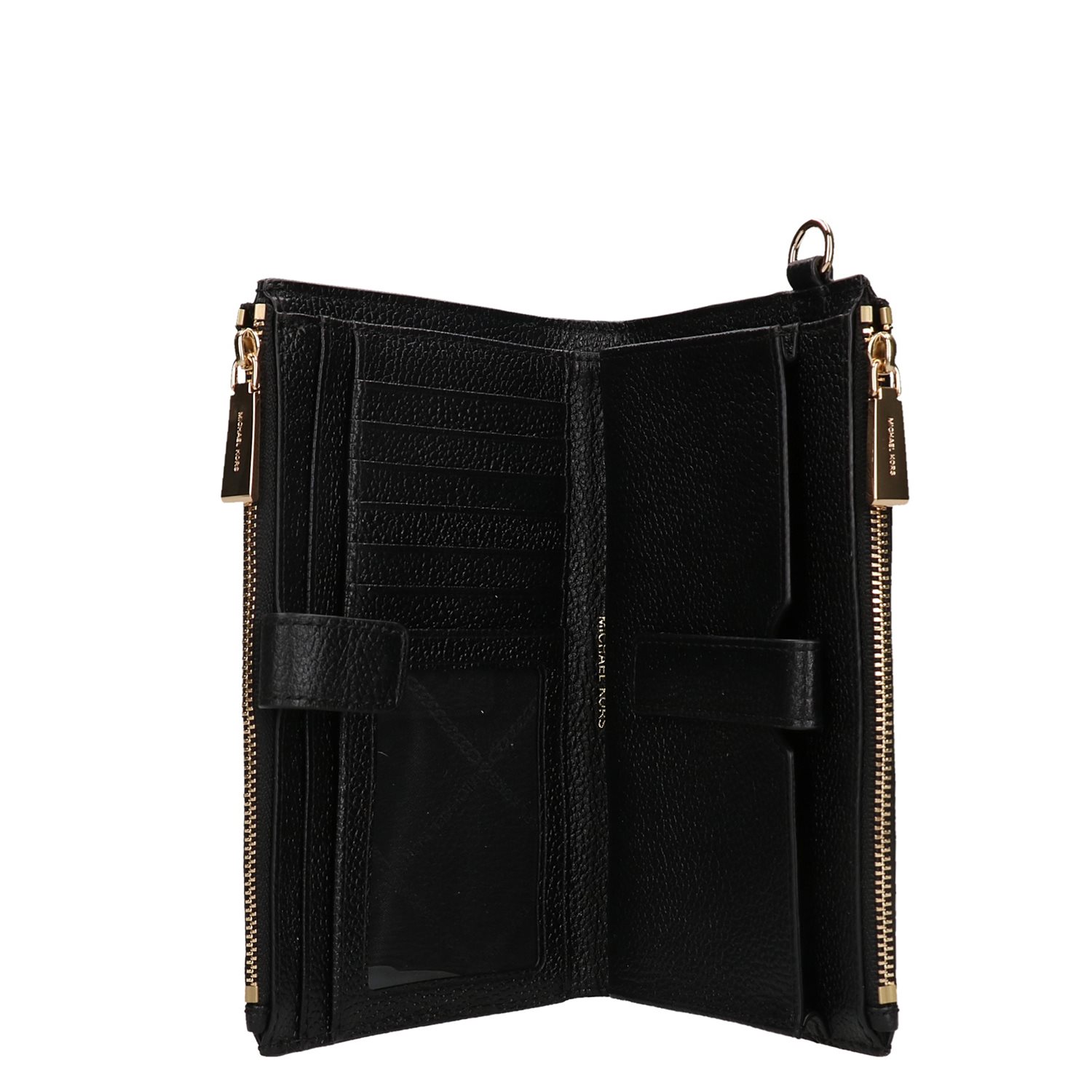 Michael Kors Jet Set Double Zip Wristlet black