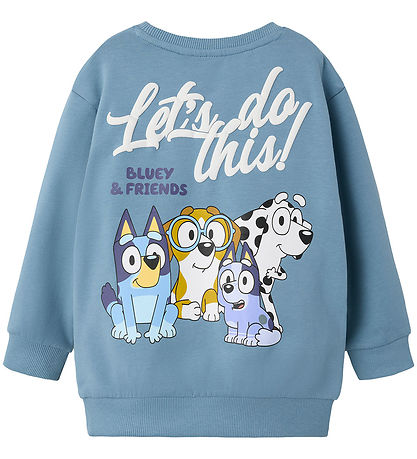 Name It Sweatshirt - NmmFrits Bluey - Spring See
