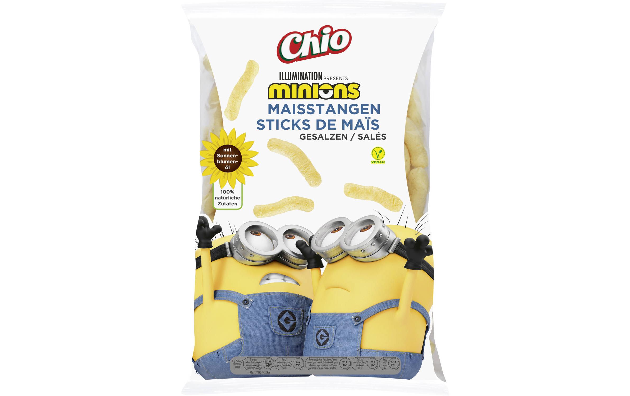 Minion Maisstangen Salz 75 gGesalzener Maisgriess-Snack
