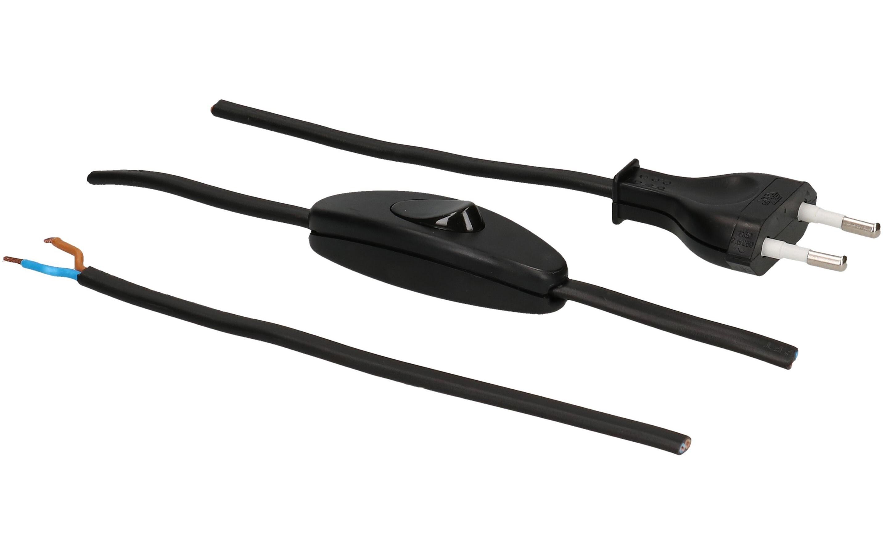 Netzkabel TDLF-T26 mit SchalterNetzkabel mit Leiterquerschnitt von 0.75 mm2