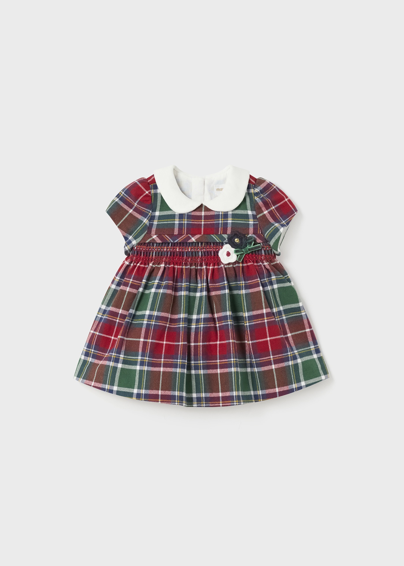 Vestido de malha para recém-nascido