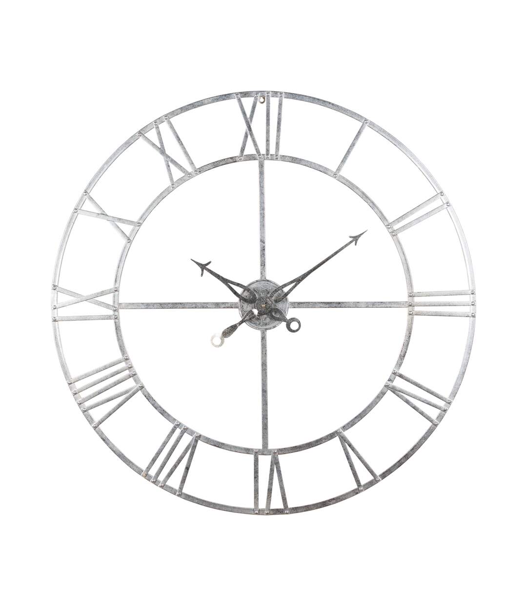 Hill Interiors - Horloge murale (Argenté) (L) - UTHI2932