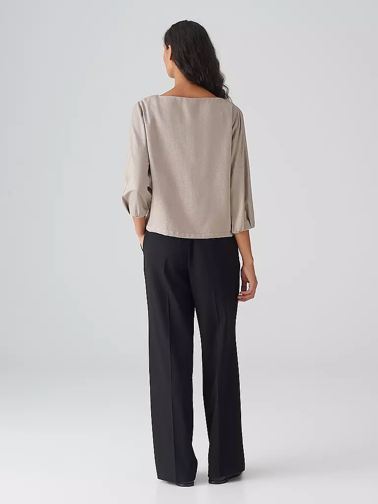 OPUS Blusenshirt FLIXI camel