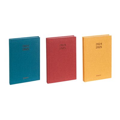 Agenda Raw - 1 jour par page - 12 x 17,5 cm - 3 couleurs disponibles - Brepols