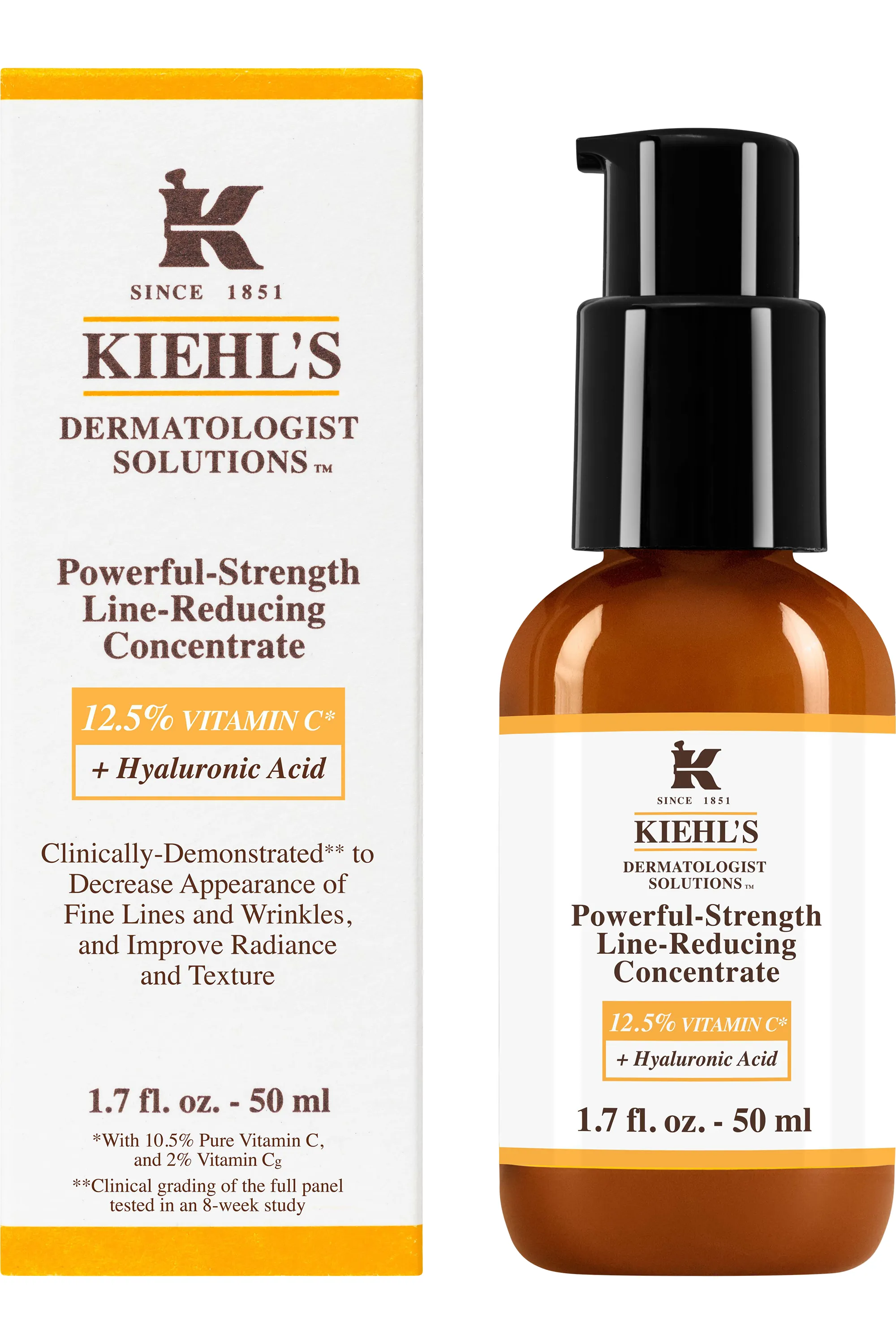 Kiehl's Sérum anti-rides puissant Vitamine C Powerful-Strength-50 ml