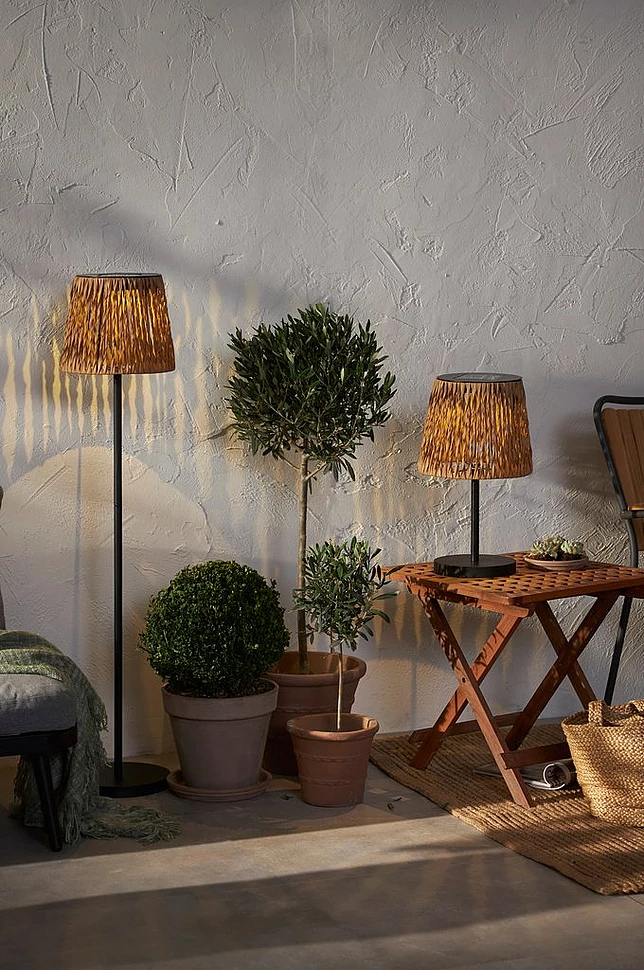 Solcellelampe Cesta 48 cm