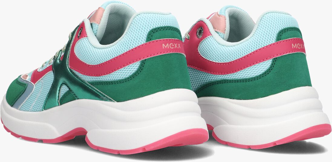 MEXX groene mexx lage sneakers loyce