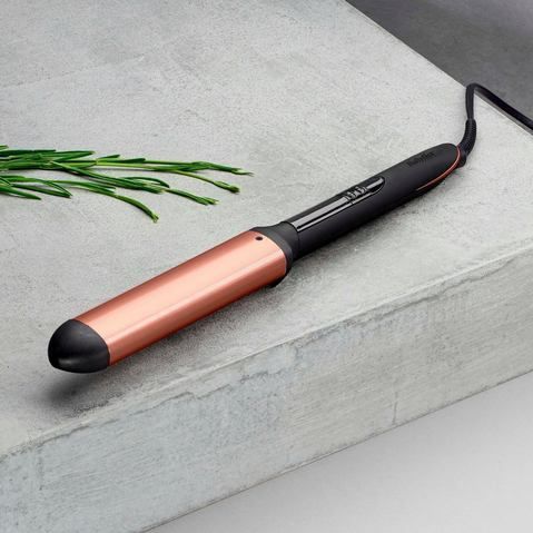 Babyliss - Bronze Shimmer Wand - Ovale Krultang - Goud - Keramisch
