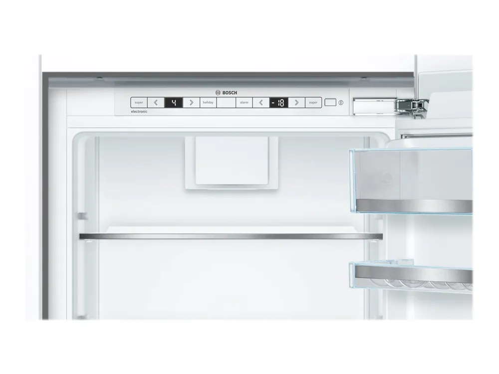 Bosch Serie | 6 KIS87ADD0 - Køleskab/fryser - bund-fryser - til indbygning - niche - bredde: 56 cm - dybde: 55 cm - højde: 177.5 cm - 270 liter - Klasse D