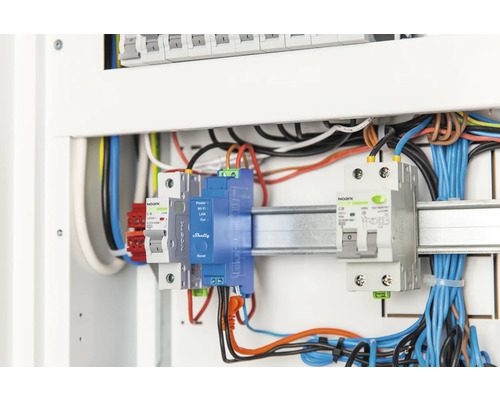 Shelly Pro 1 - relais max. 16A 1 fase 1 kanaal DIN WLAN LAN Bluetooth
