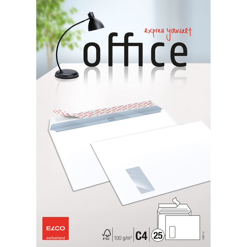 Elco Office Couvert, Fenster links, C4, 25 Stück