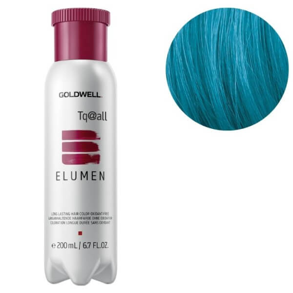 Coloration Elumen tq@all turquoise rouge Goldwell 200ml