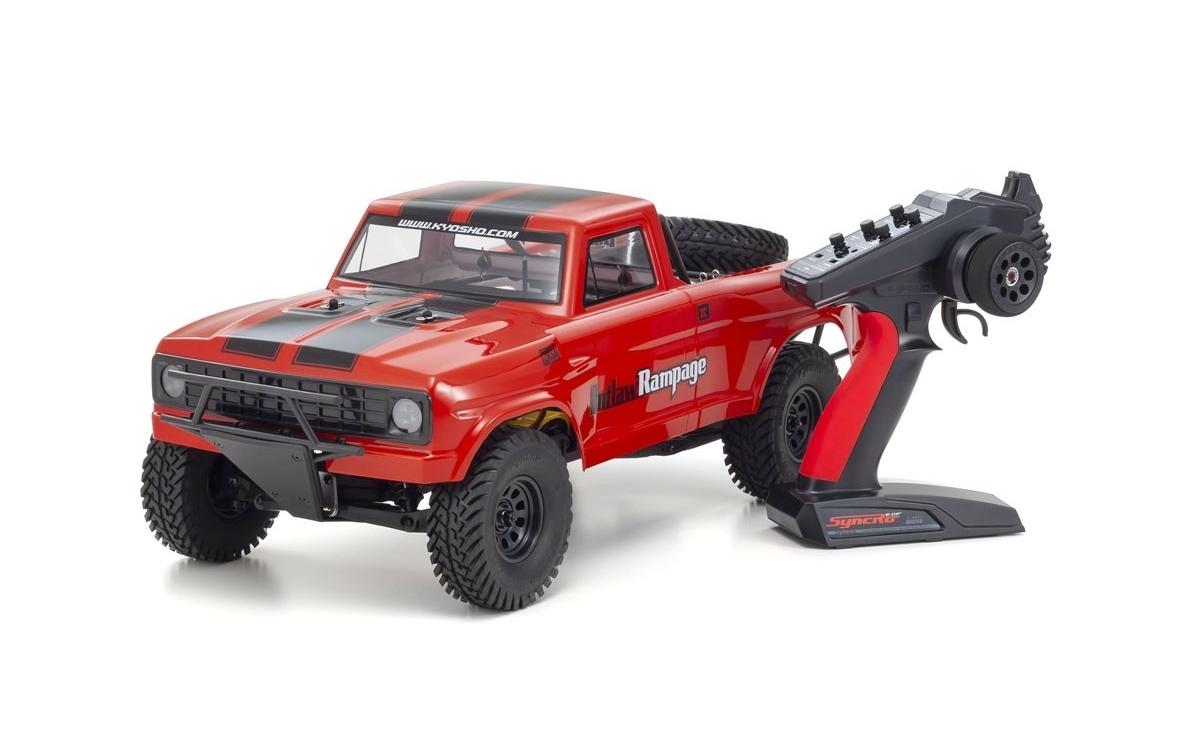Trophy Truck Outlaw Rampage Pro Type 2 Rot, ARTR, 1:10<br>2WD Off-Road Modell