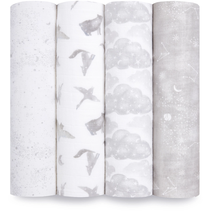 aden + anais™ Pucktücher Map the Stars 4er-Pack
