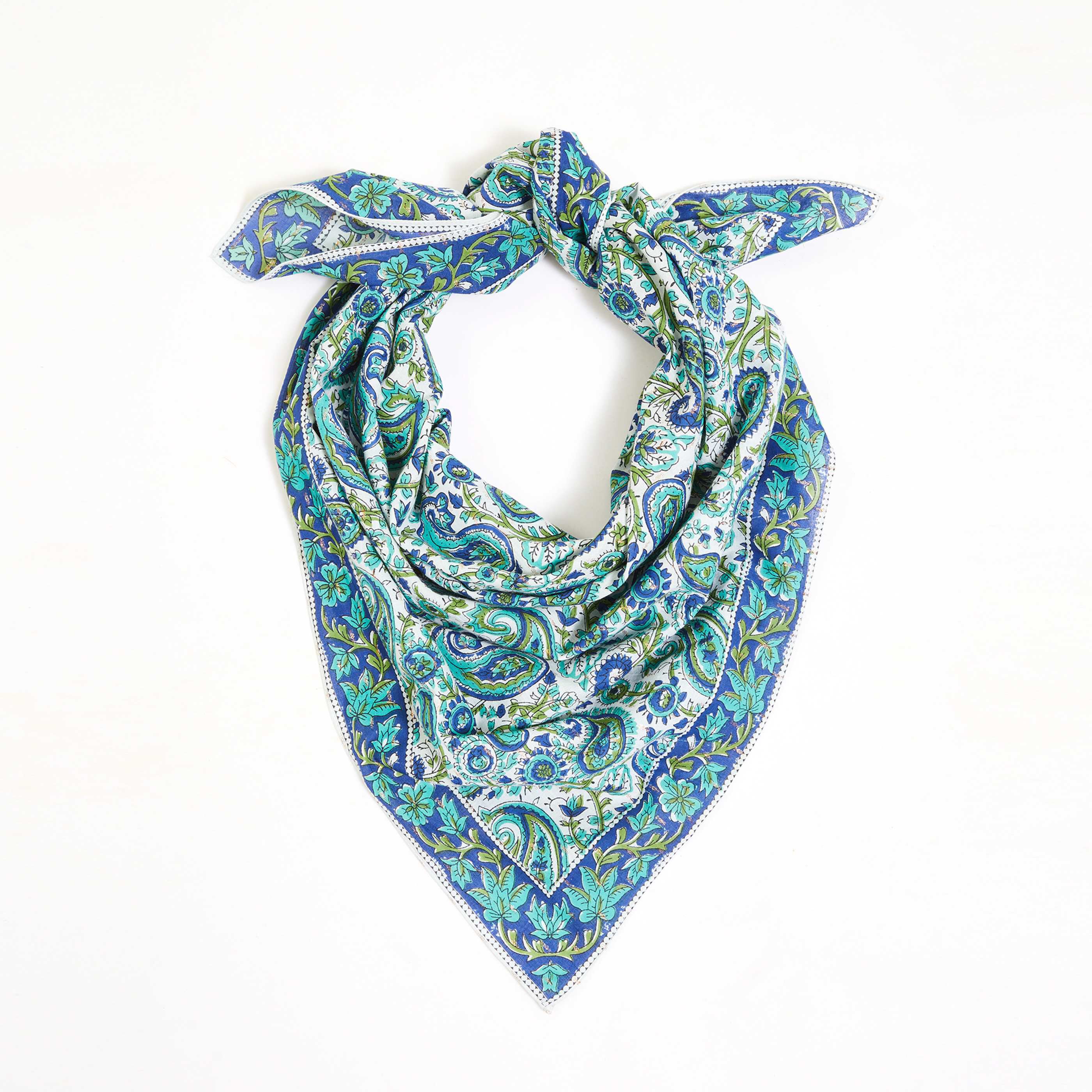 Foulard imprimé femme - VERT