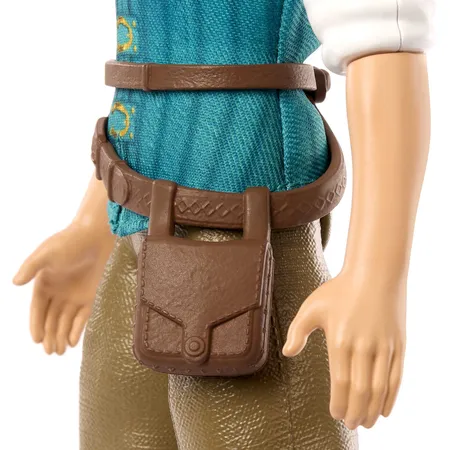 Mattel Disney Princess Flynn Rider Figur, bewegliche Spielfigur aus Rapunzel