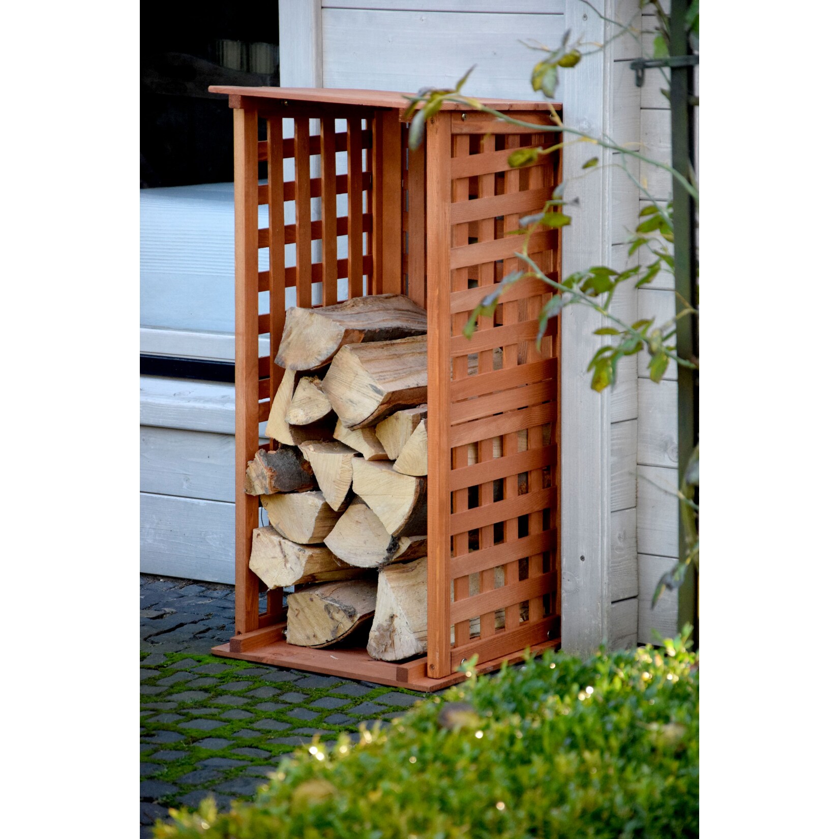 Dobar 29097FSC Kaminholzregal, 39x39x85cm