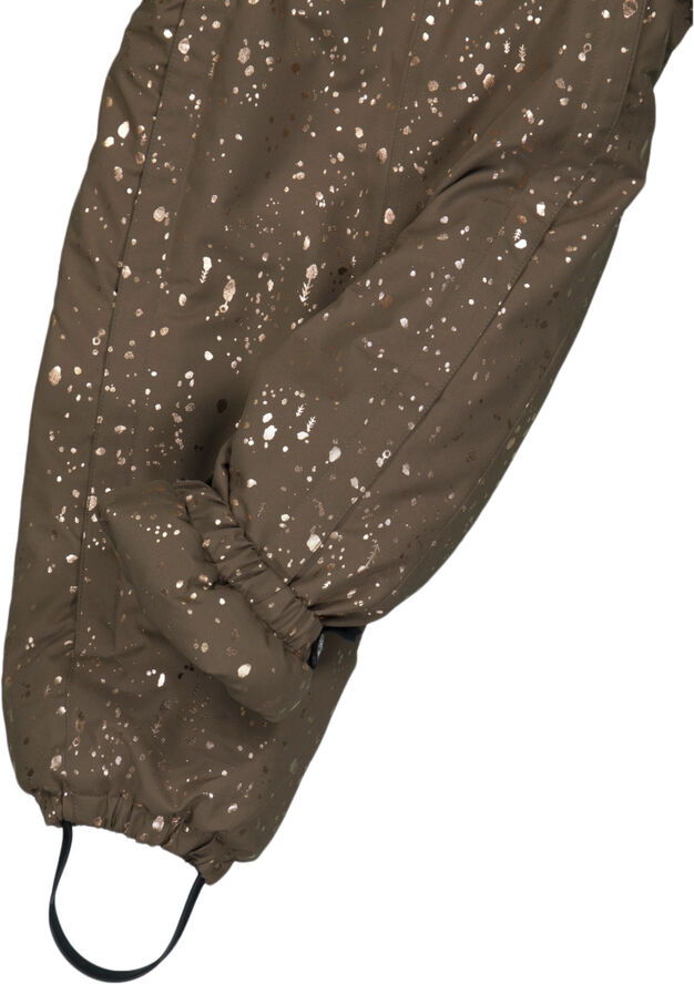 Mikk-Line Polyester Baby Suit - Glitter Chocolate chip