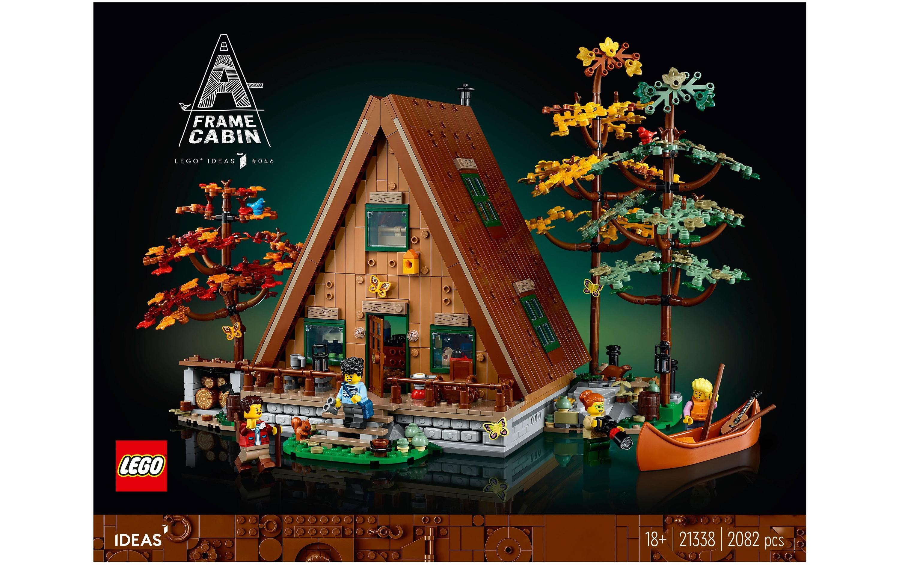 Ideas Finnhütte 21338<br>Bauset für Naturliebhaber und Architekturbegeisterte