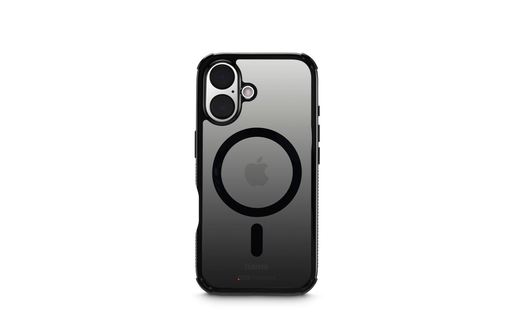 Back Cover Extreme Protect iPhone 16 SchwarzBack-Cover für das Apple iPhone 16