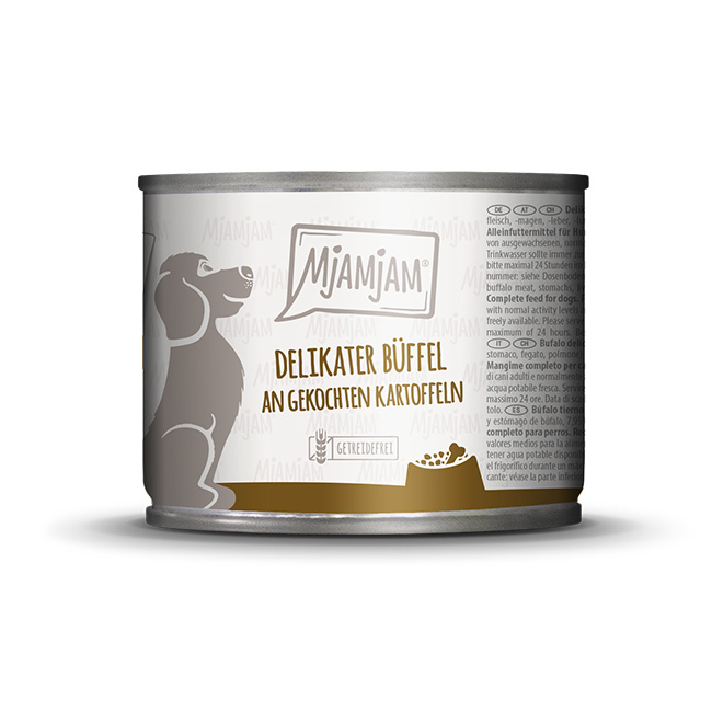 MjAMjAM – delikater Büffel an gekochten Kartoffeln