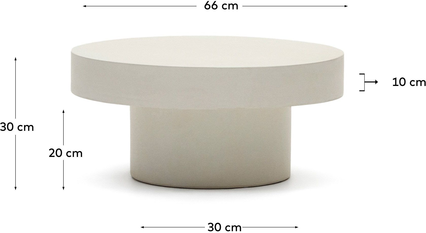 Kave Home   Aiguablava Salontafel