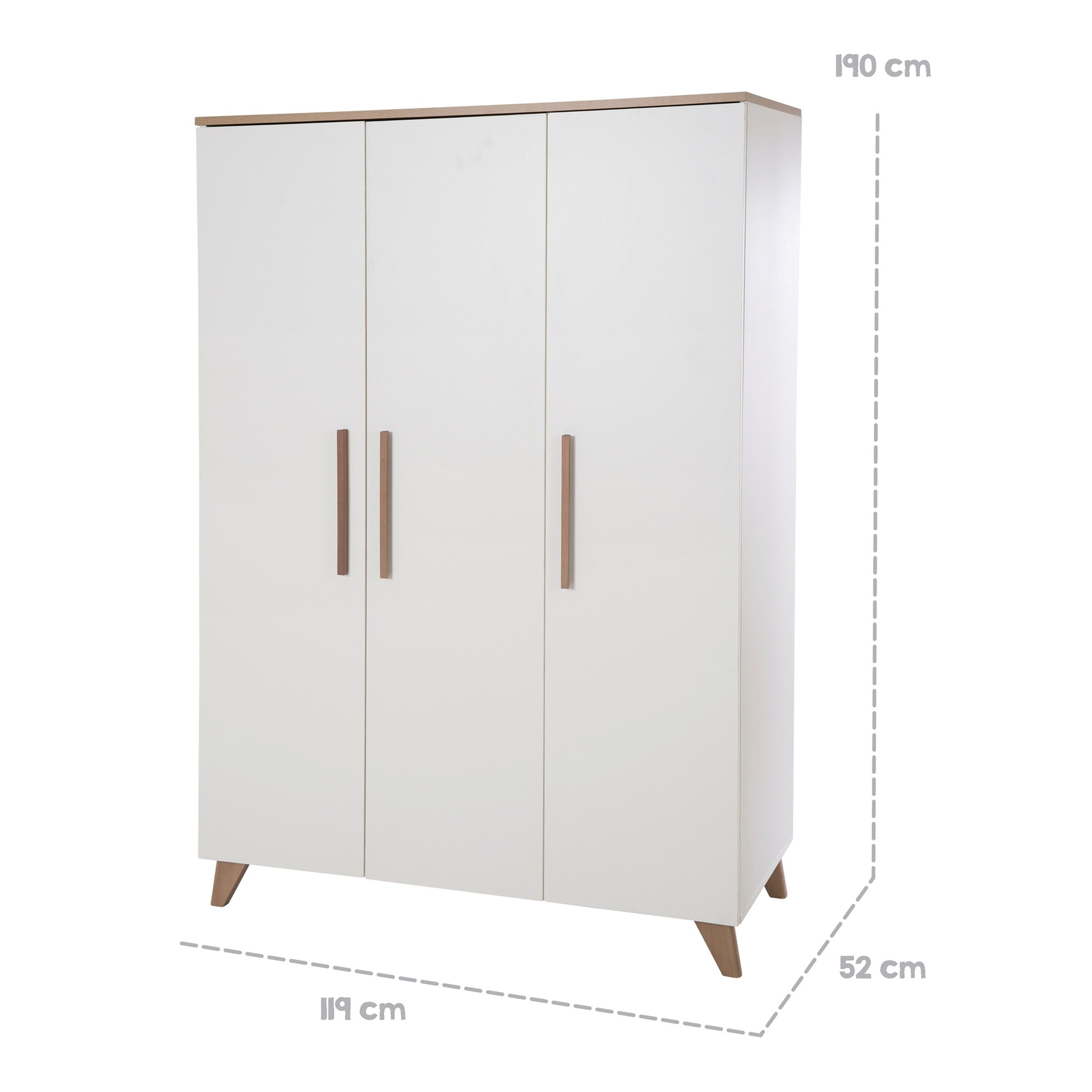 roba Kleiderschrank 3-türig Ole