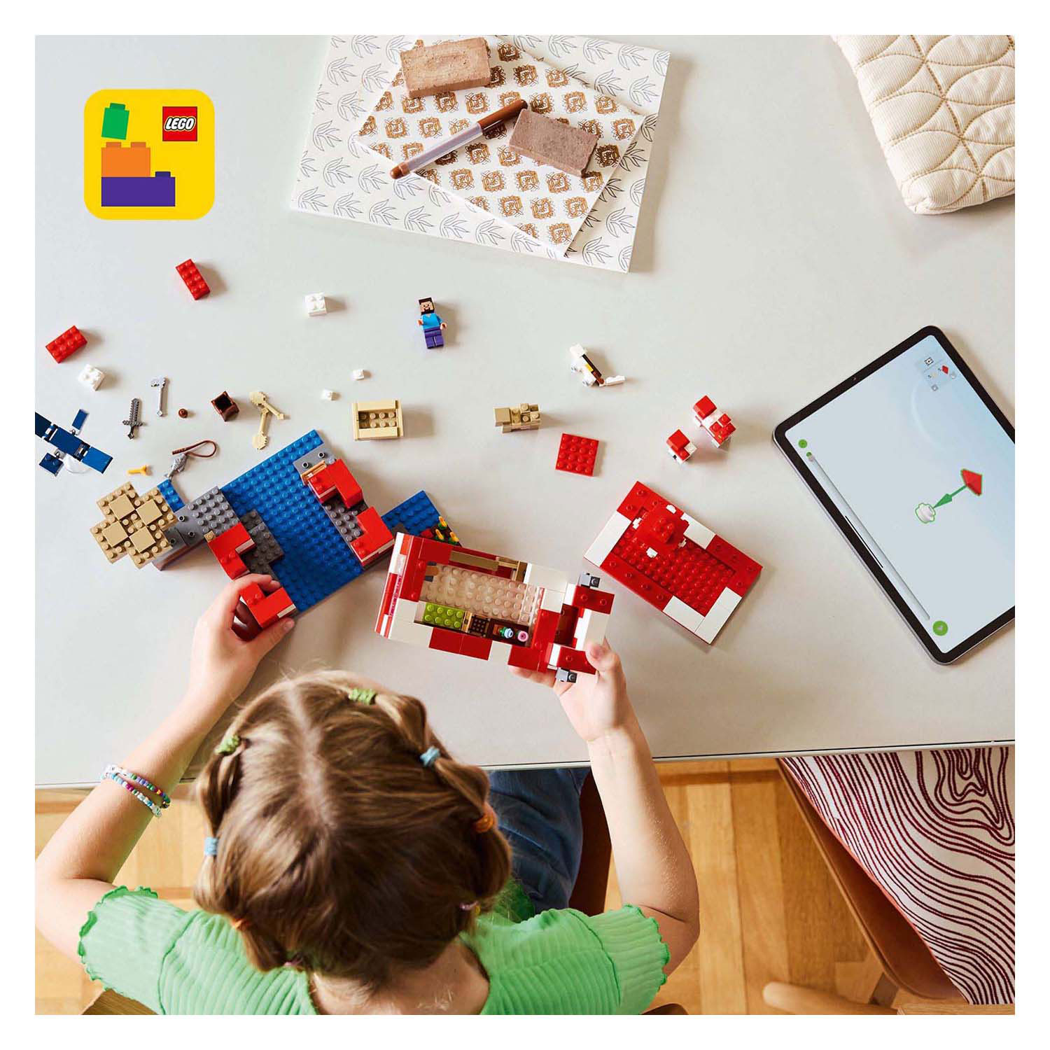 LEGO Minecraft 21270 Het Mooshroom Huis