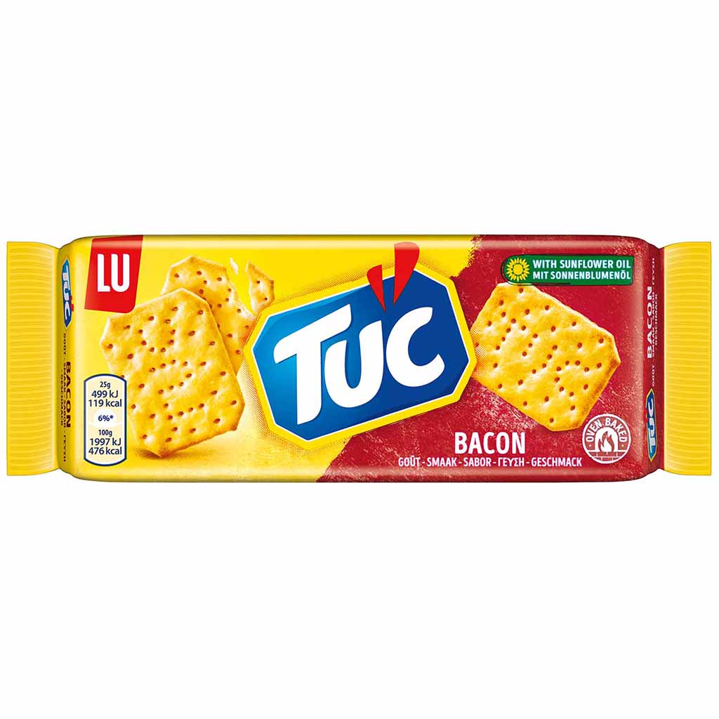 TUC Cracker Bacon 100g MHD:30.6.25
