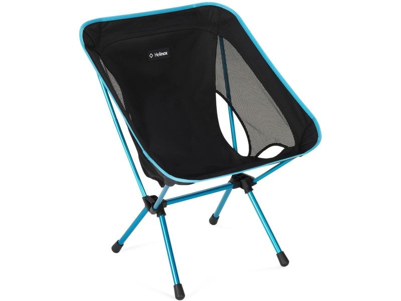 HELINOX Chair One (re) Schwarz/Türkis Stuhl mit Aluminiumlegierung