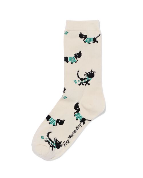 chaussettes de Noël Takkie  blanc cassé