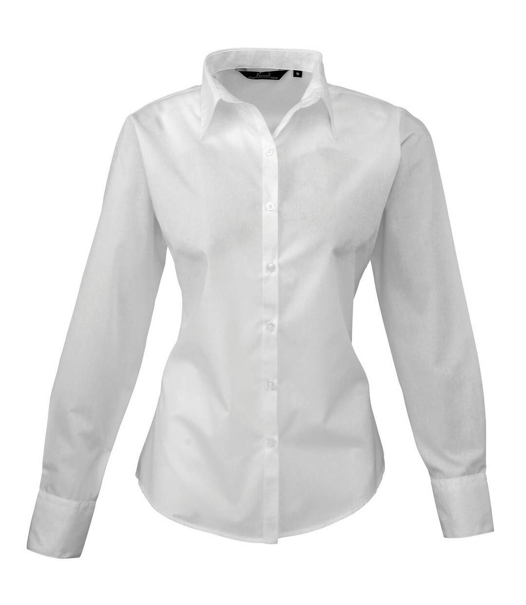 Premier - Chemisier à manches longues - Femme (Blanc) - UTRW1090