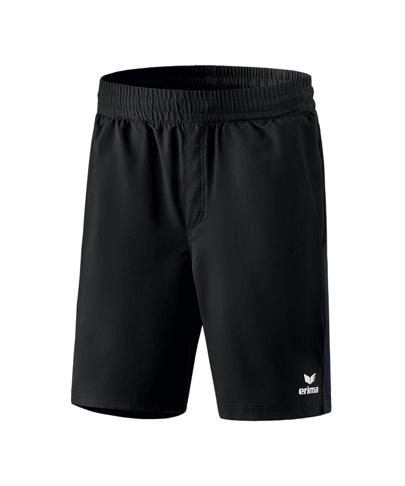 Erima Premium One 2.0 Short mit Innenslip Schwarz