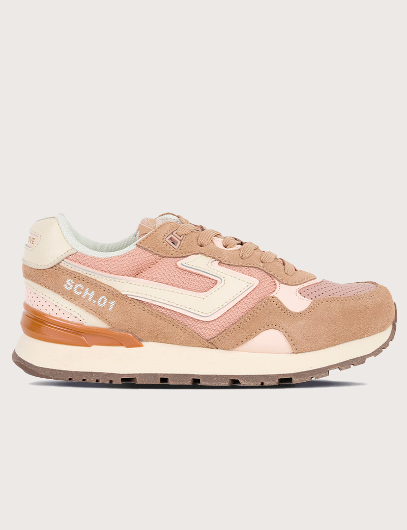 SCHMOOVE BASKETS FEMME CAPE CODE RUNNER BEIGES