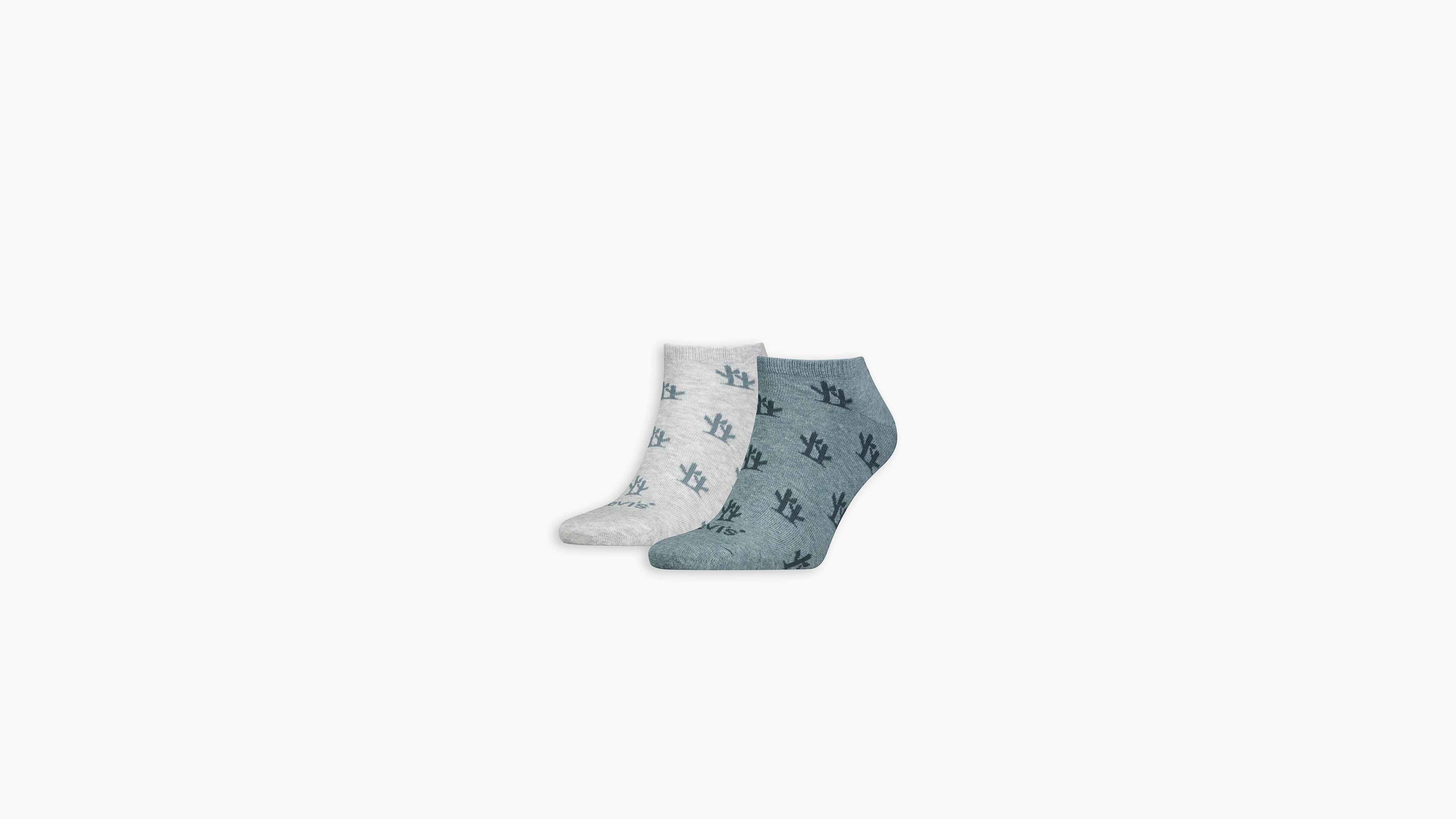 Levi's® chaussettes basses - Lot de 2 - Trooper - Multicolore