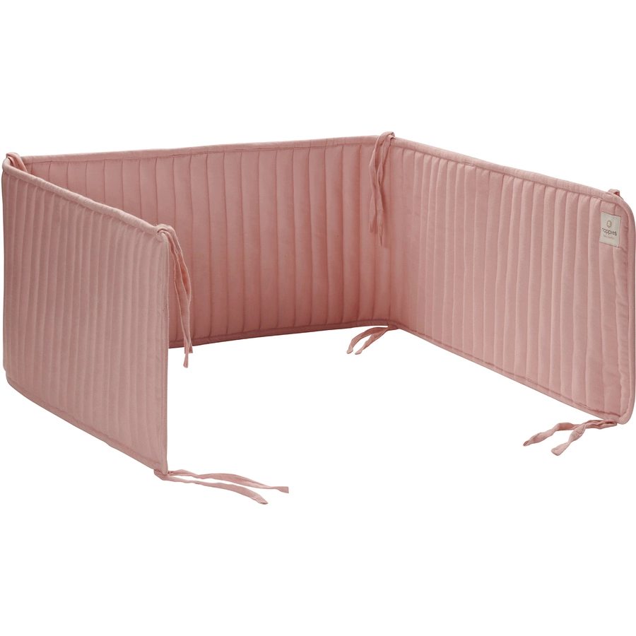 Noppies Bumper für den Laufstall Quilted bed bumper cot Misty Rose