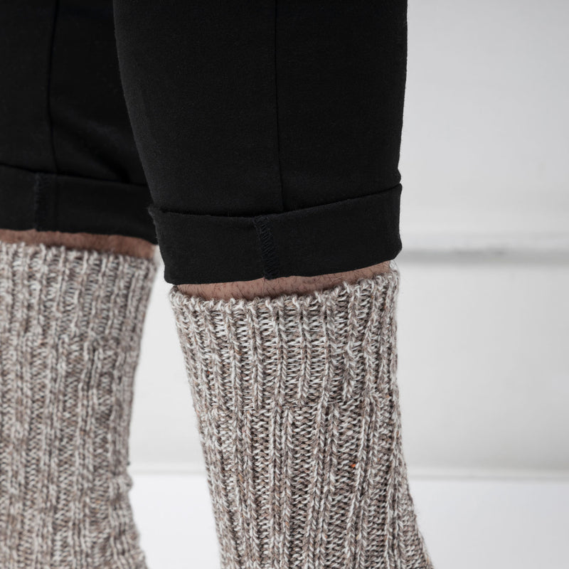 Norweger Socken Mix (Grau/Schwarz)